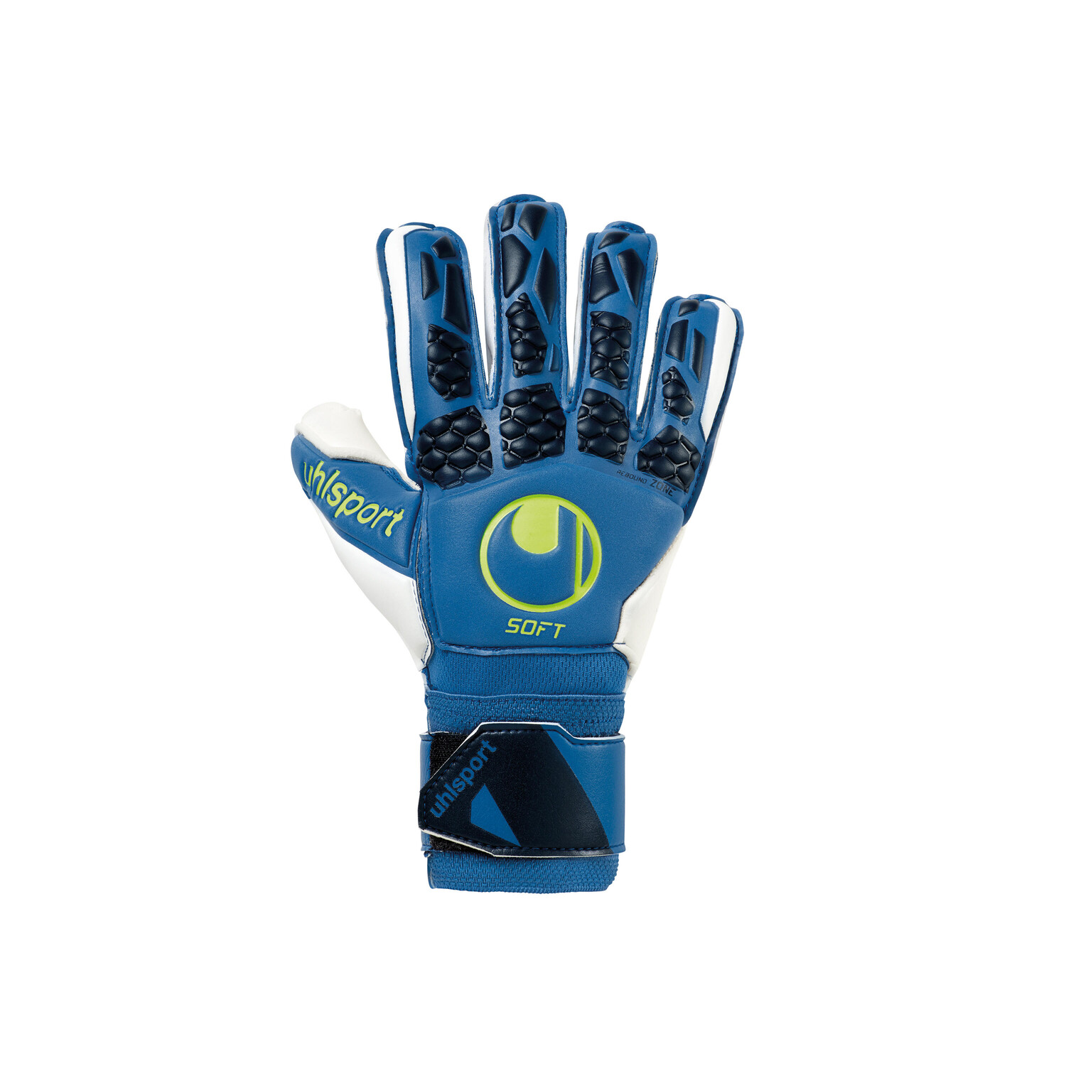 

Вратарские перчатки HYPERACT SOFT FLEX FRAME UHLSPORT, синий/темно-синий/белый