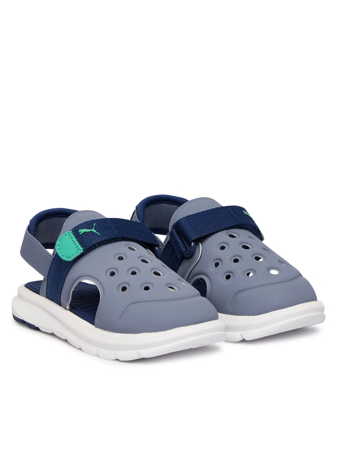 Сандалии для мальчика Evolve Sandal Inf Puma, светло-серый — фото 2