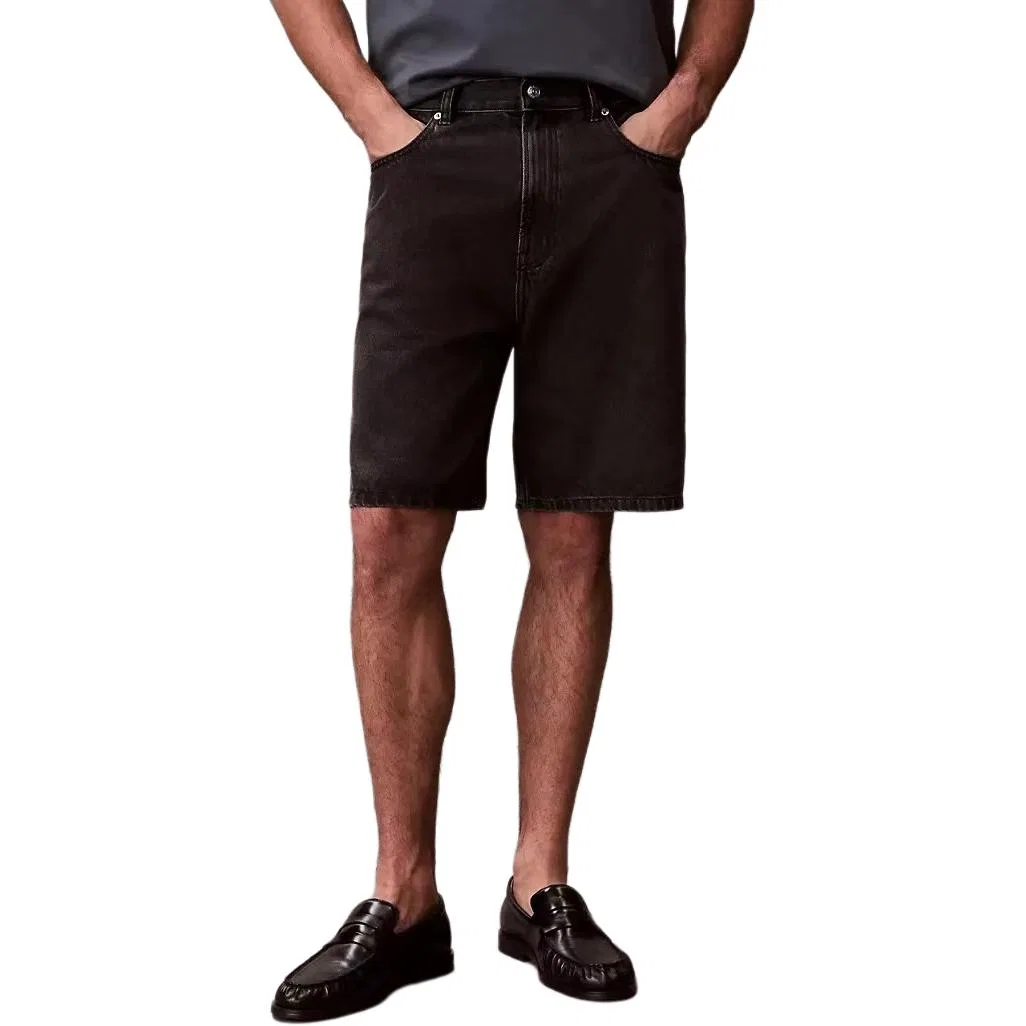 Мужские джинсовые шорты Calvin Klein, Black Gray