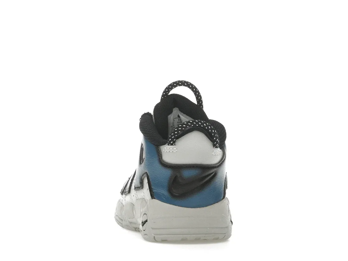 Детские кроссовки Lifestyle Nike Air More Uptempo Nike, Light Iron Ore/Industrial Blue/Iron Grey — фото 4