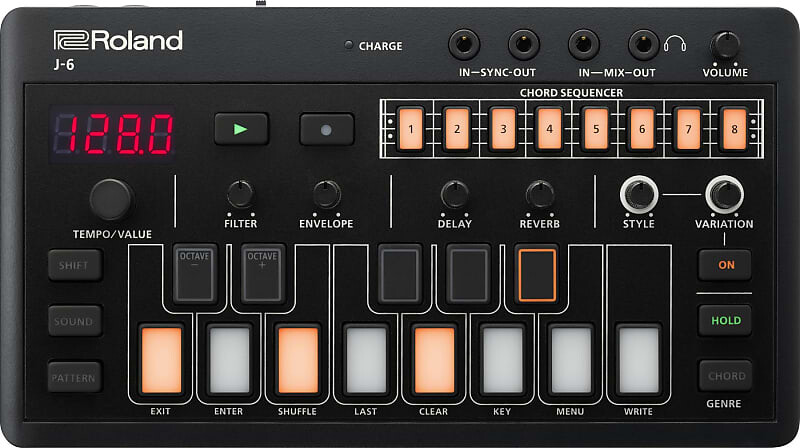 

Аккордовый синтезатор Roland AIRA Compact J-6