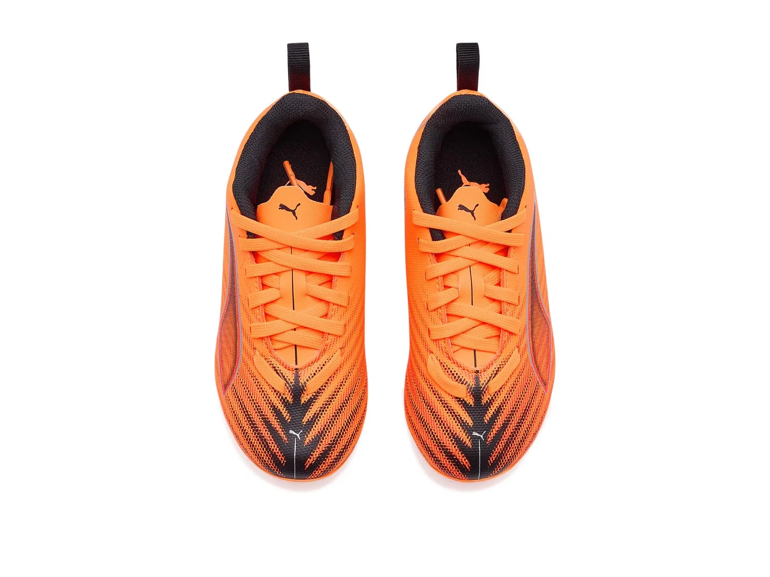 Бутсы Ultra 6 Play Firm, Artificial Ground Soccer Cleats (для маленьких и больших детей) Puma Kids, Heat Fire/Puma Black/Glowing Red — фото 3