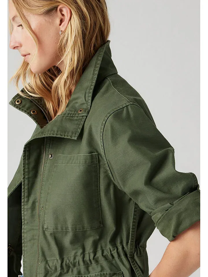 Женская демисезонная куртка Levi's, Khaki — фото 3