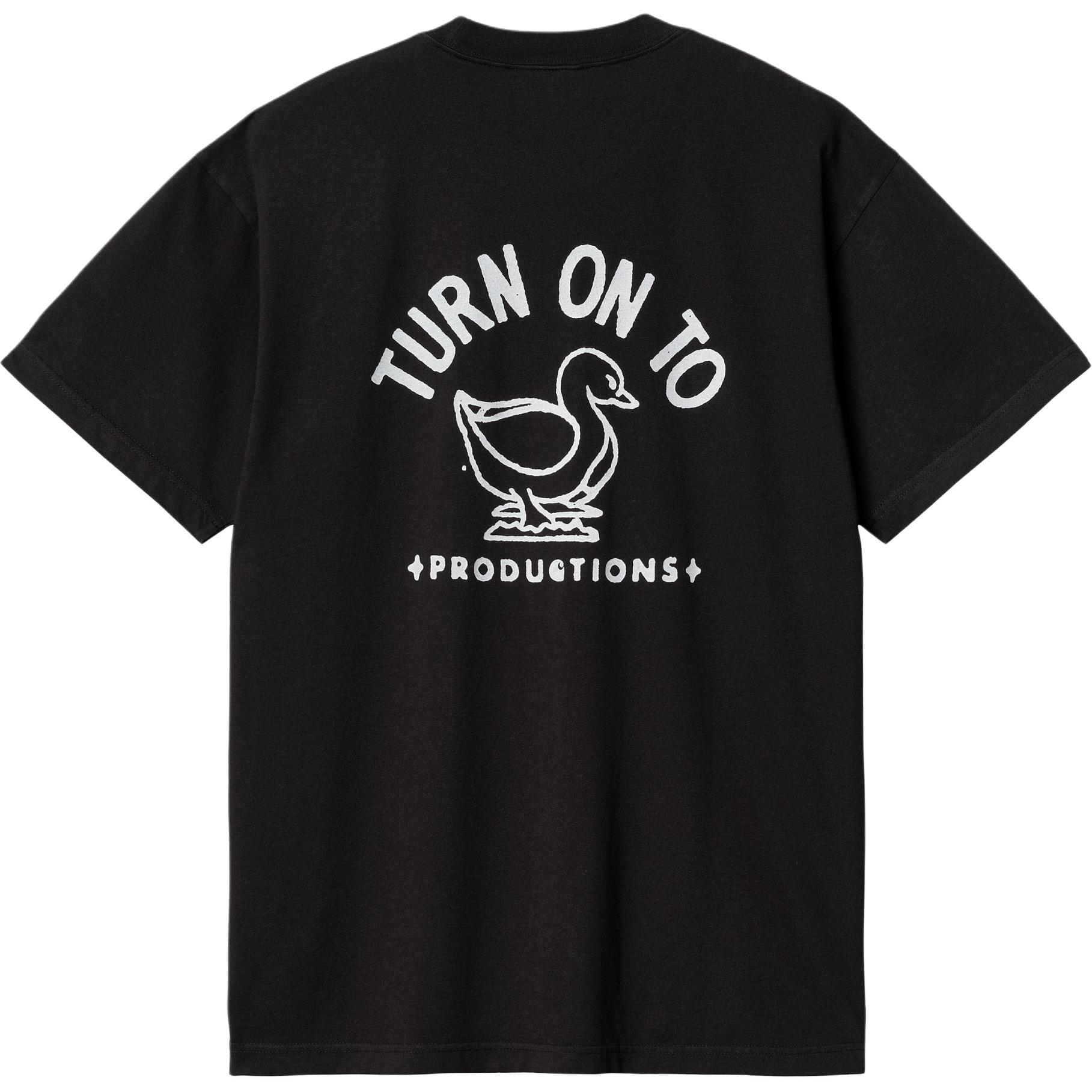 

Футболка с принтом Stamp Carhartt WIP, черный