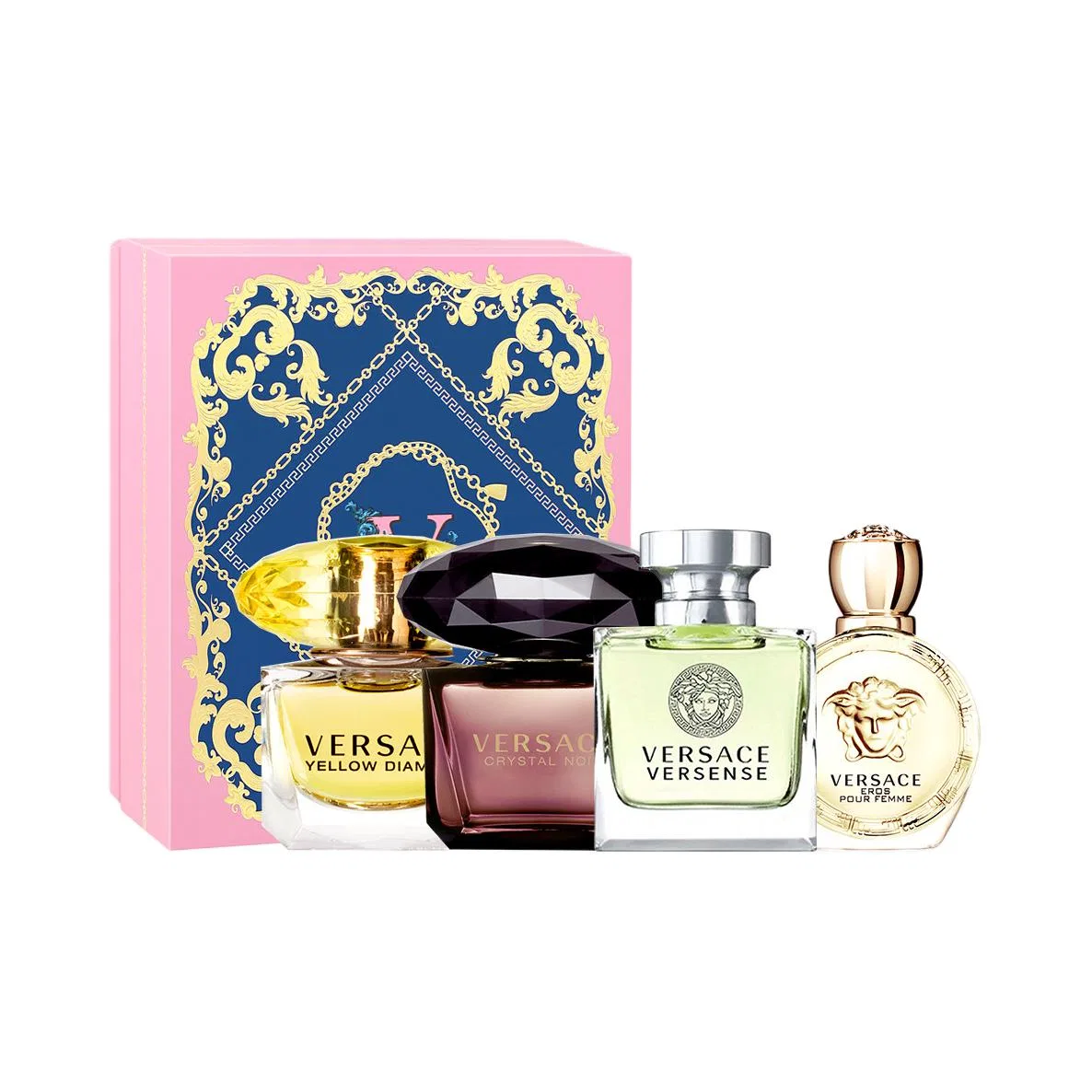 Женский набор пробников парфюмерии VERSACE, 4 предмета, Crystal