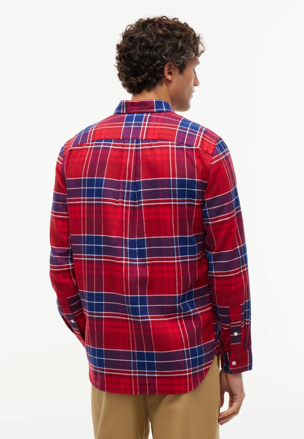 Рубашка Hero flannel tartn chck rf shirt - shirt Tommy Hilfiger, Regatta Red — фото 3