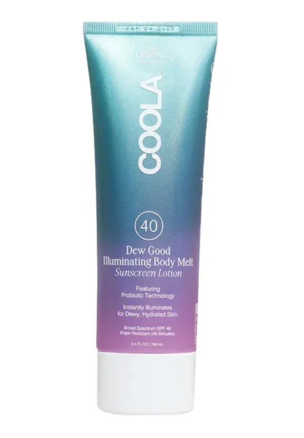 Лосьон для тела Dew Good Lisuring Body Melting SPF 30 - защита от солнца 100 мл Coola, прозрачный