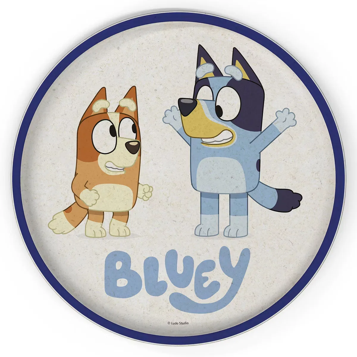 Набор тарелок детских 20 см с принтом Bluey Zak Designs, Bluey — фото 4