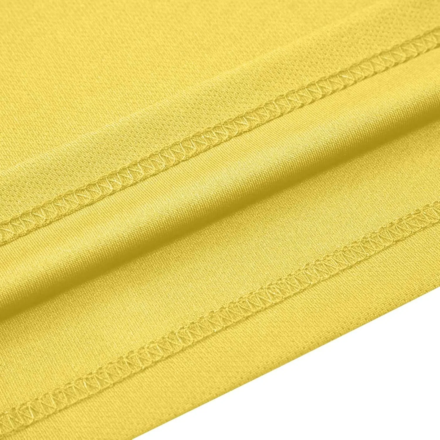 Женская футболка с воротником Quick Dry, Yellow — фото 3
