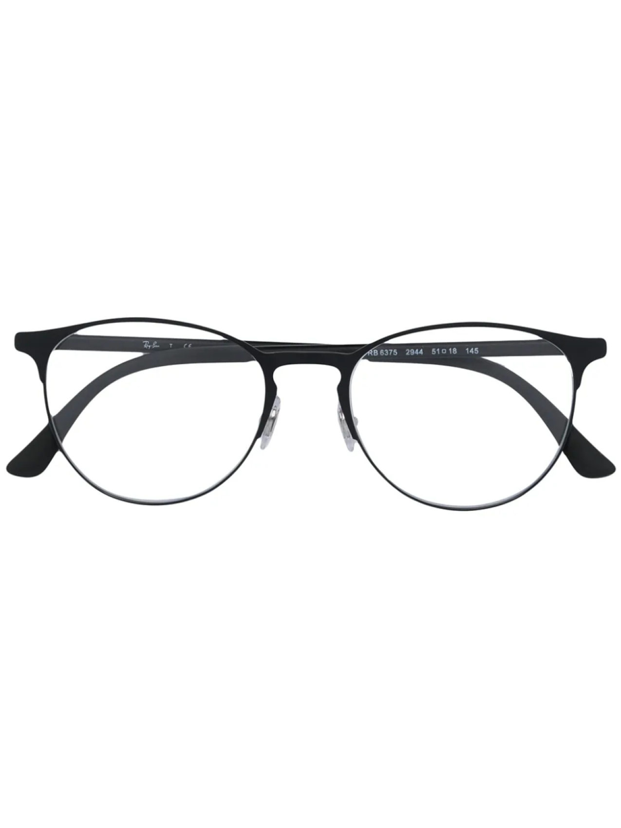 

Очки в круглой оправе Ray-Ban, черный