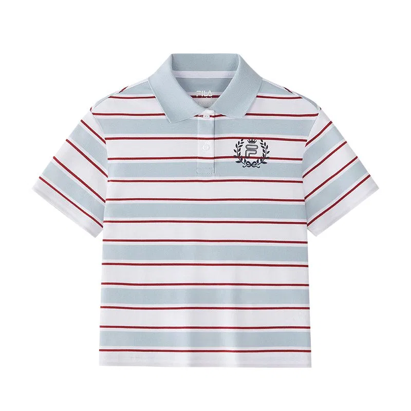 Детский поло с принтом Polo Collar Moderate FILA KIDS