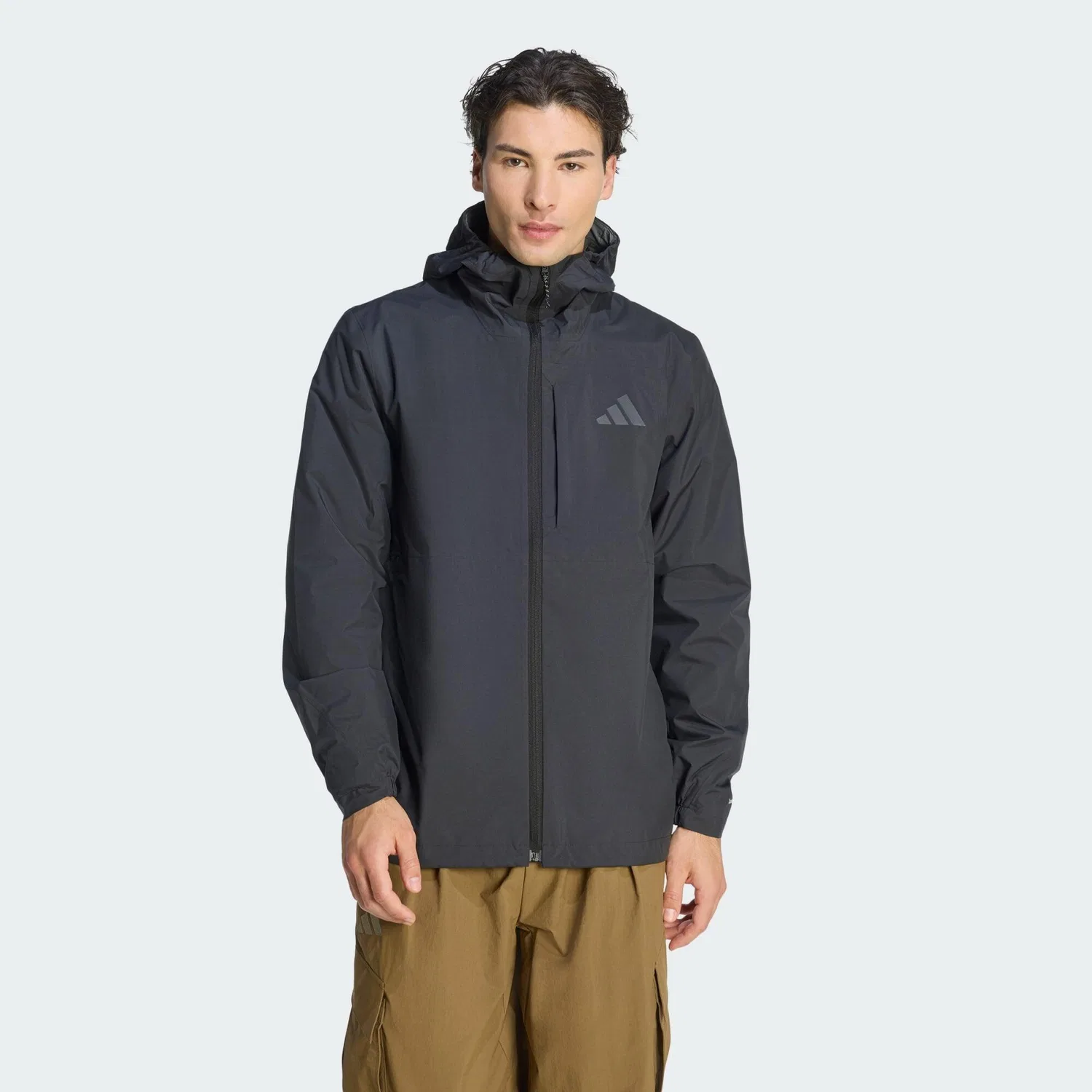 Мужская дождевик с технологией Climaproof Terrex Multi 2.5 Layer Adidas, Schwarz