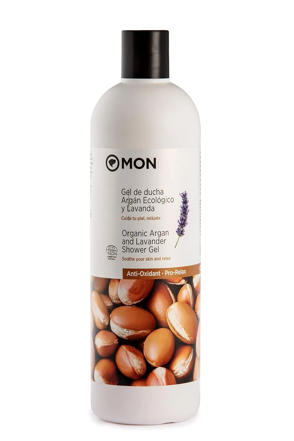 Гель для душа Argan and Lavender, MON, 750 мл, Белый