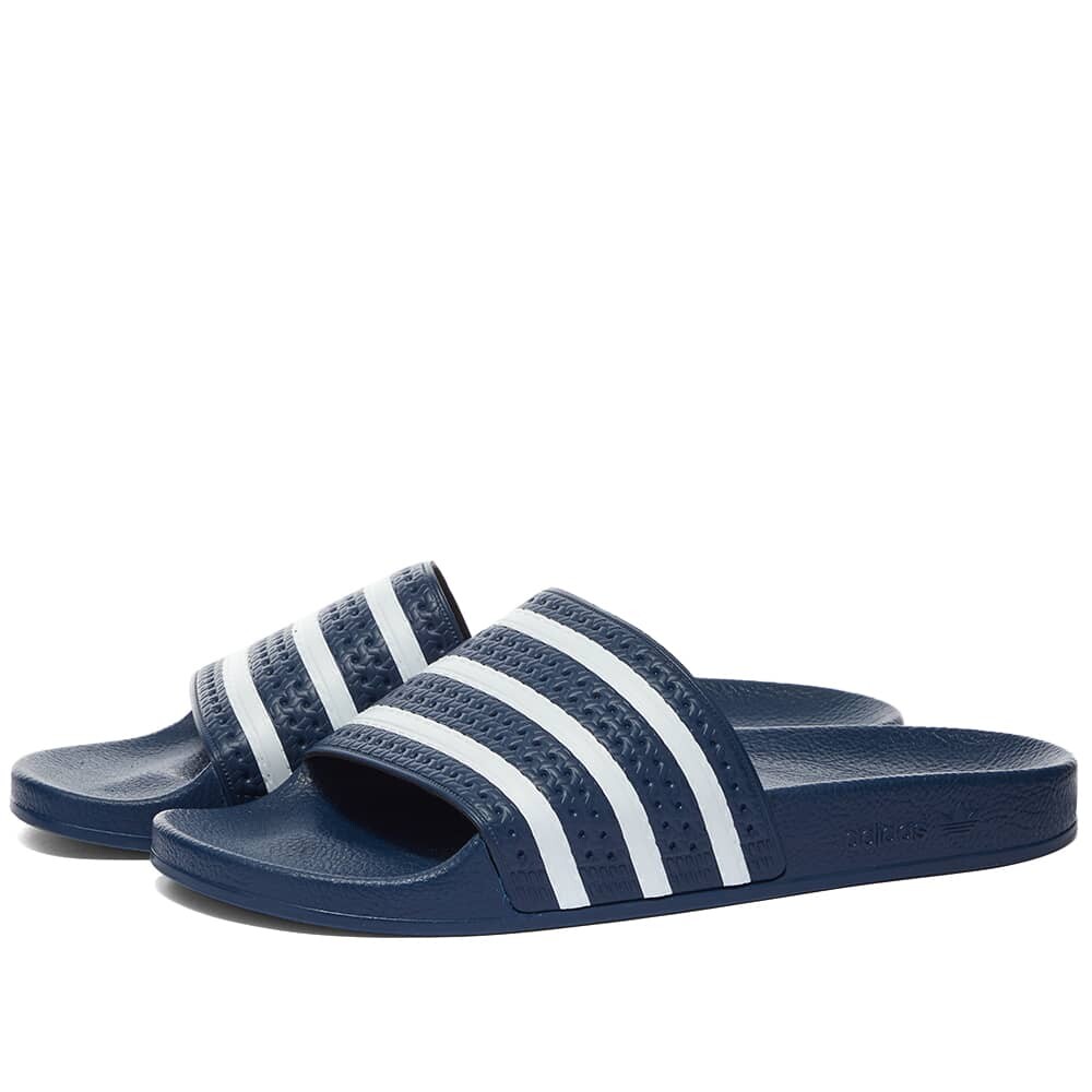 

Шлепанцы Adidas Adilette, темно-синий/белый