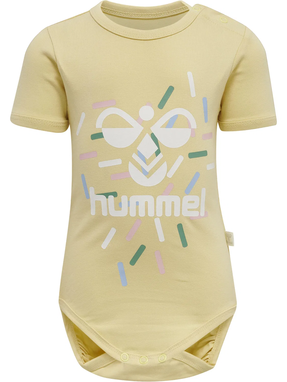 Детский боди-комбинезон с принтом Hmllake Hummel, Beige Hellgelb