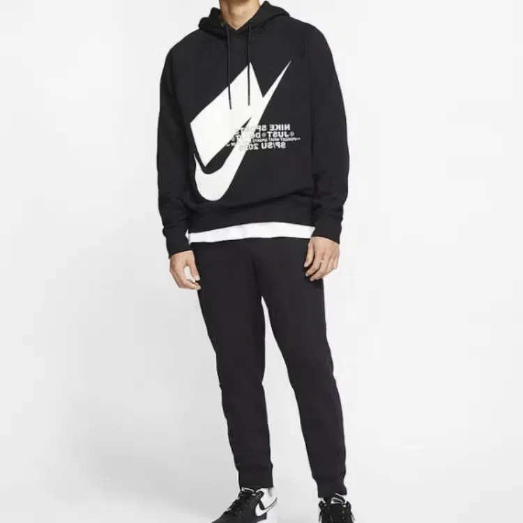 Худи с принтом SB Skateboard Nike, черный — фото 4