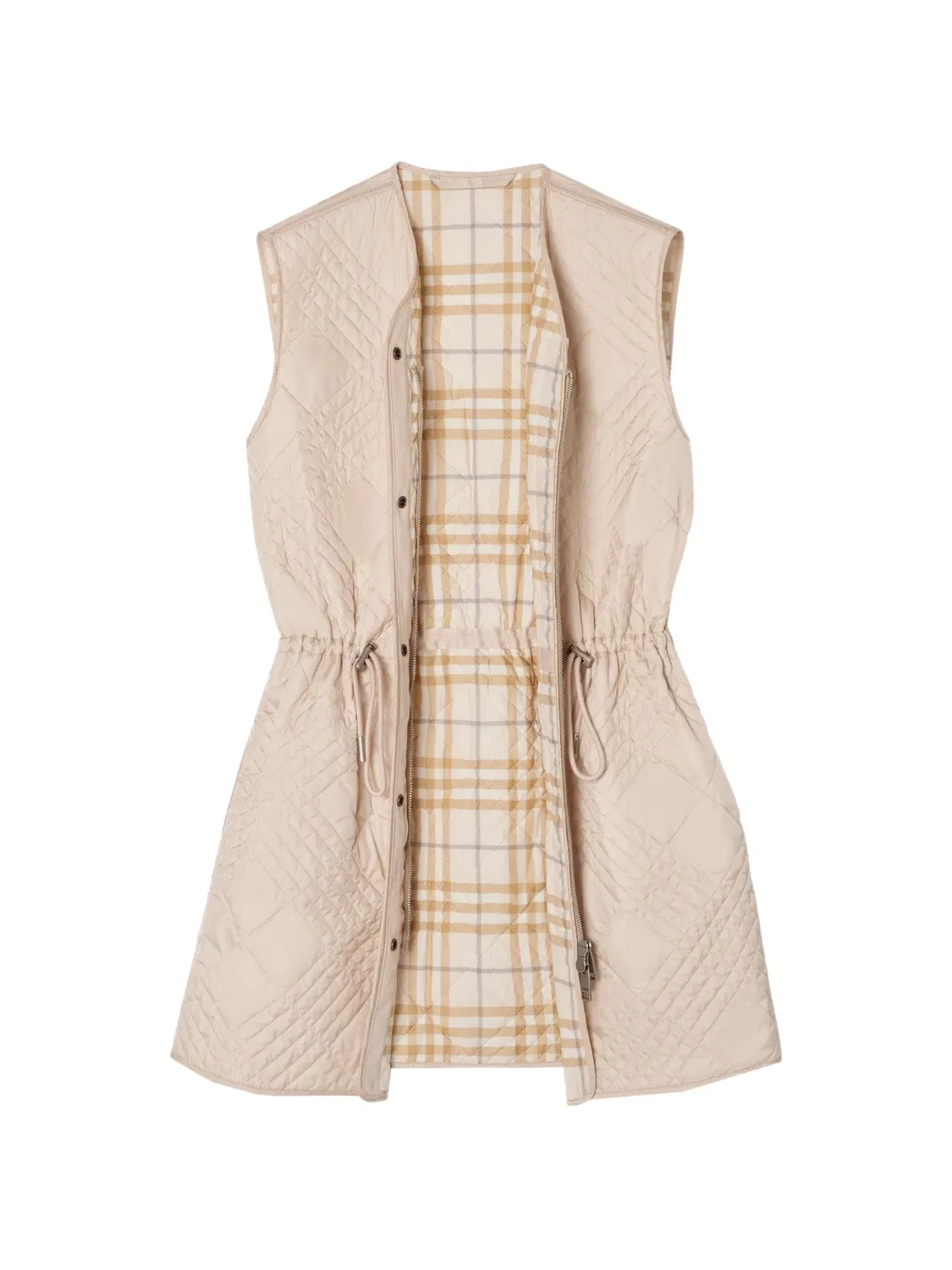 Burberry Стеганая жилетка Walby Нейтральные — фото 4