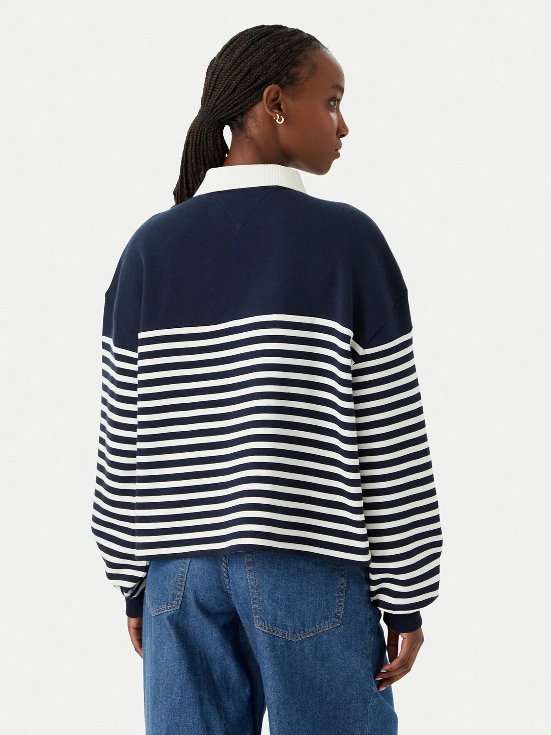 Женская толстовка стандартного кроя Tommy Hilfiger, темно-синий — фото 3