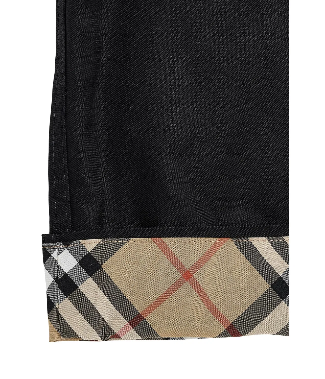 Детская клетчатая одежда Sheldon Check Bottoms (для малышей/детей постарше) Burberry Kids, Black — фото 3
