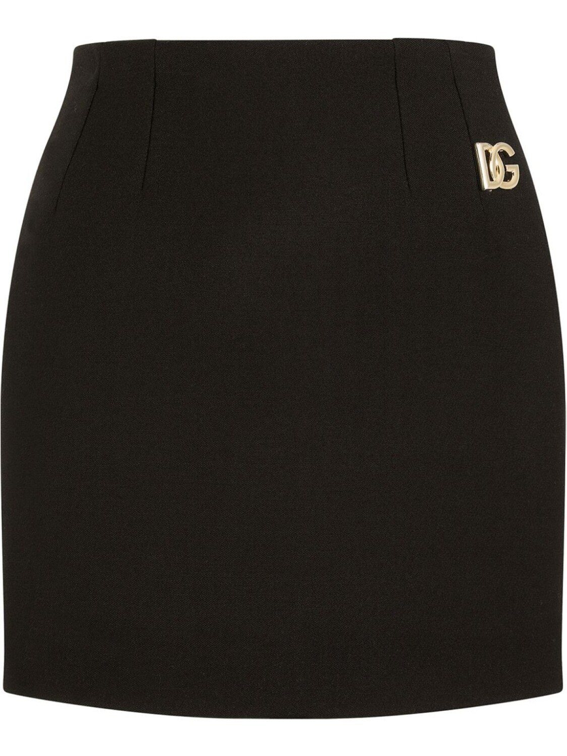 

Dolce & Gabbana юбка мини с логотипом, черный