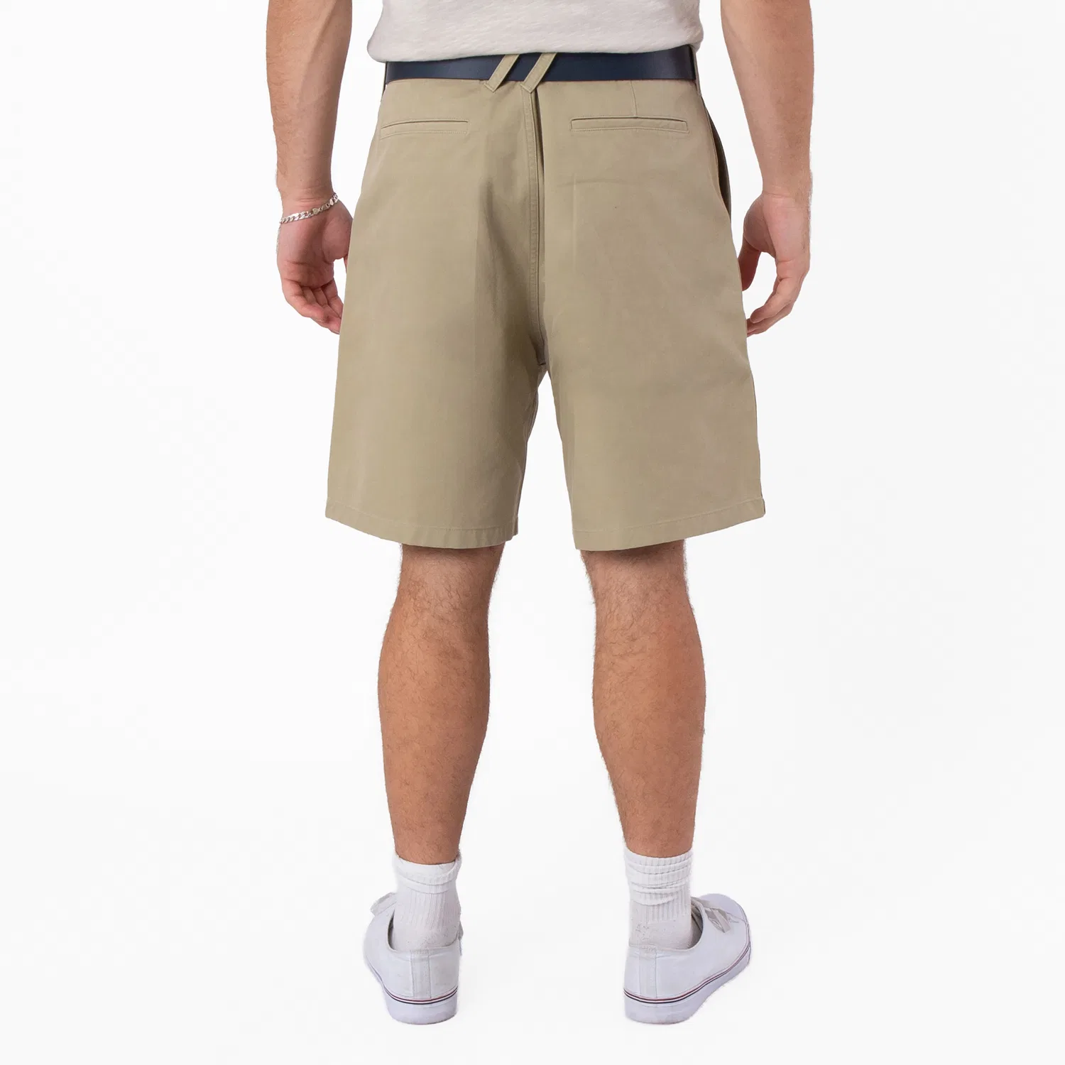 Шорты бермуды из хлопкового твила Twill Weave Bermuda Cotton Shorts Burberry, Hunter — фото 4