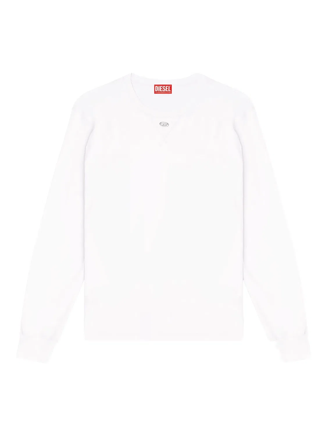 Diesel Лонгслив T-Madjust белый