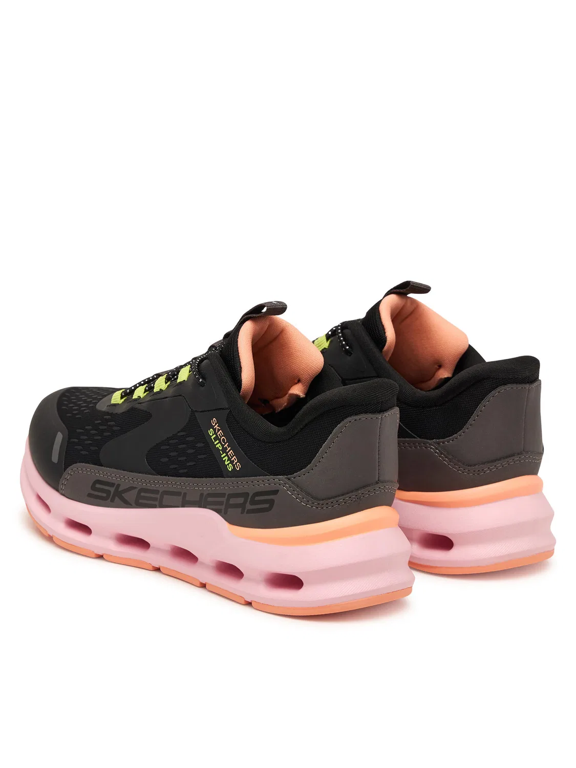 Кроссовки для девочки Glide-Step Vista Lane Skechers, черный — фото 4