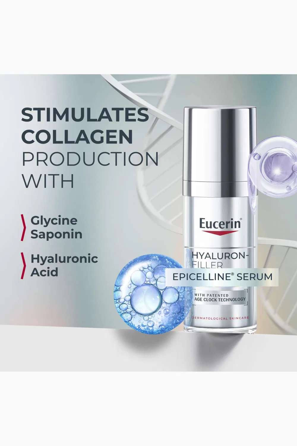 Сыворотка антивозрастная с гиалуроновой кислотой Epicelline Eucerin — фото 3