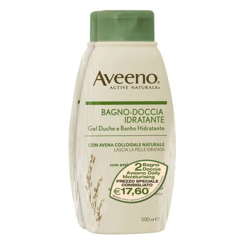 Гель для душа Aveeno, 2 x 1000 мл