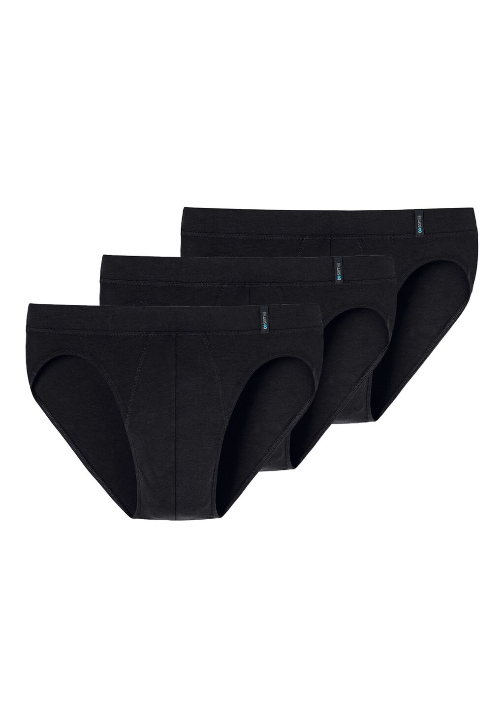 

Трусы RIO 3ER PACK LONG LIFE SOFT Schiesser, сине-черный деним