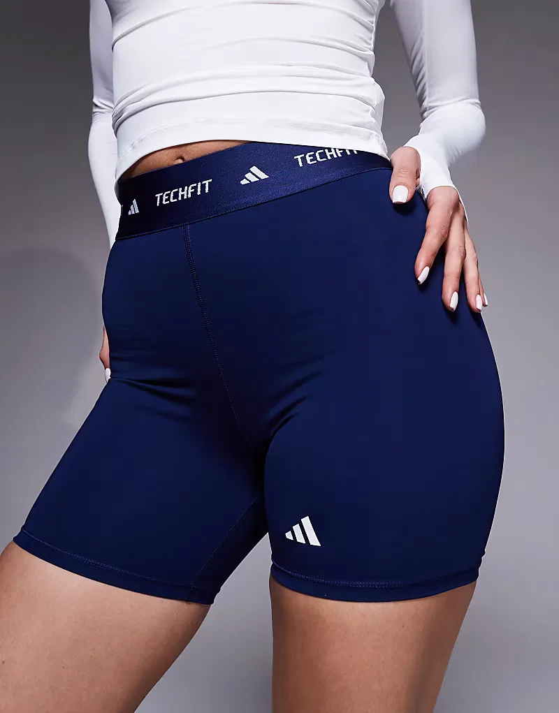 Трусики-шорты Adidas Training TechFit, темно-синий