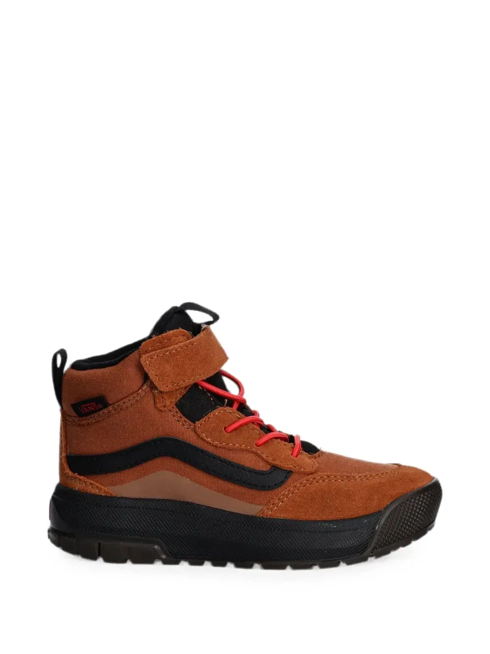 Ботинки MTE Mini Crest на шнуровке с липучками Vans Kids, оранжевый