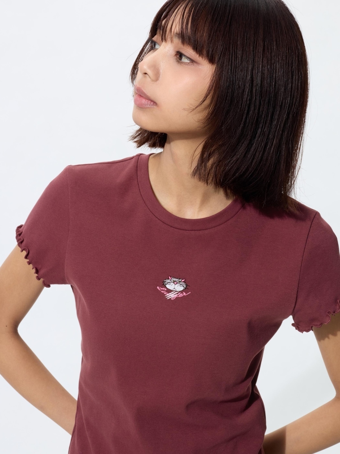 Мини-футболка Uniqlo Disney Pixar UT, 18 бордовый — фото 3