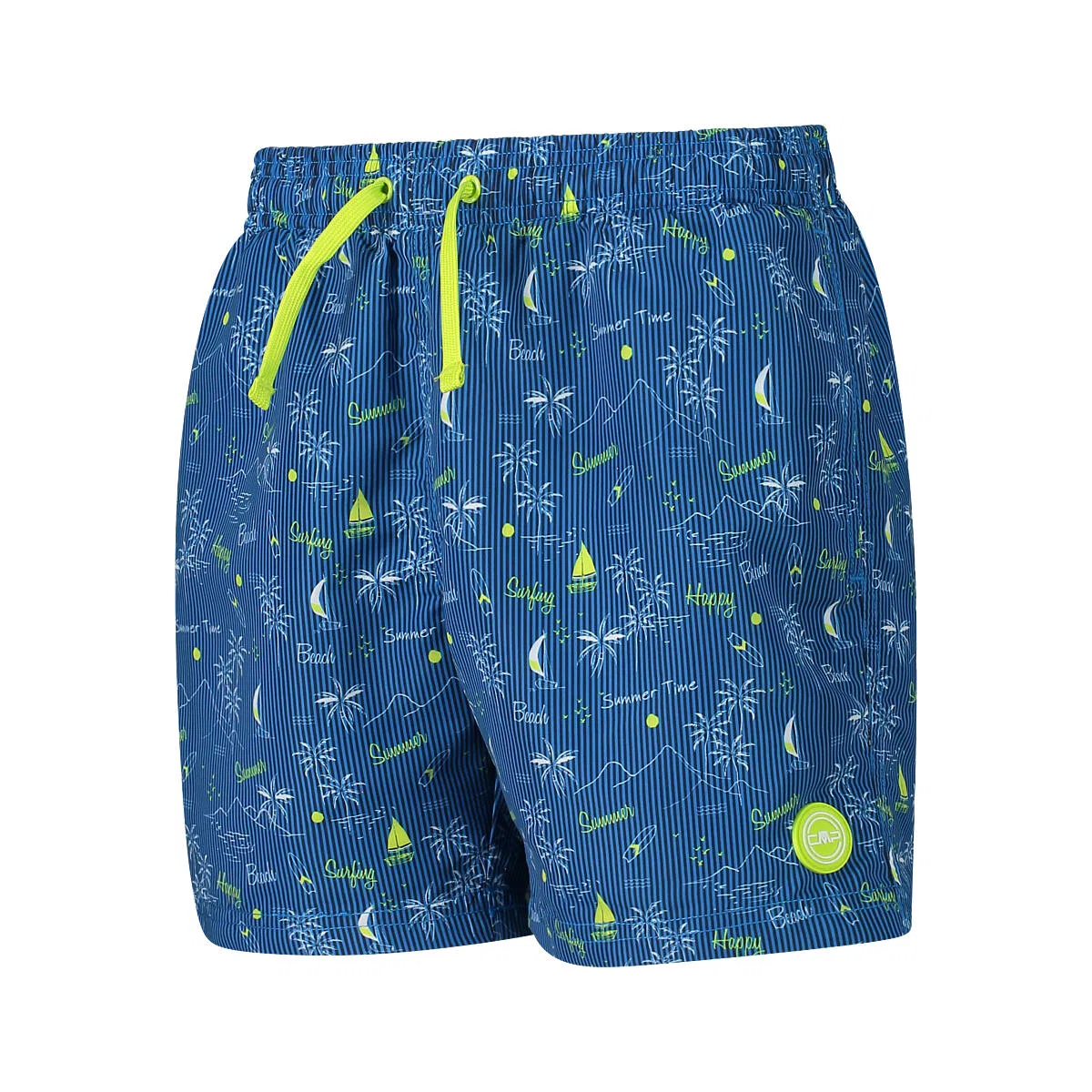 Детские плавки для мальчиков из микрофибры с принтом Kid Shorts 34R9064 Cmp, Konigsblau Navyblau — фото 3