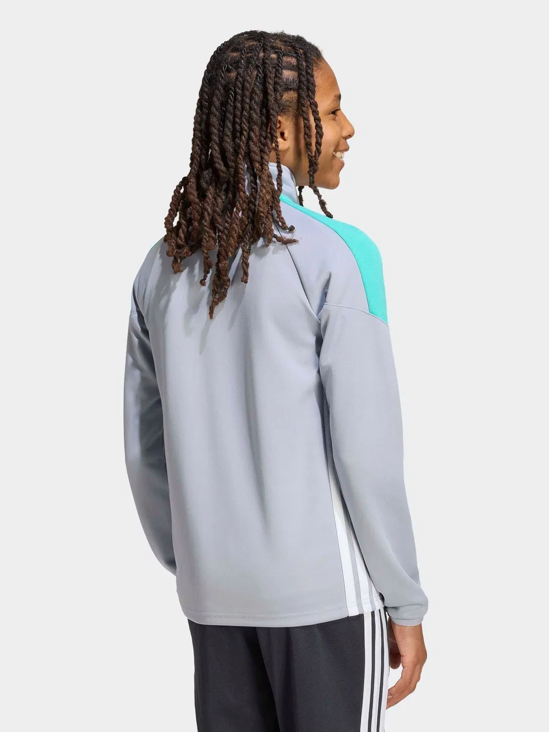 Тренировочная футболка с длинным рукавом Tiro 26 Essentials adidas, серый — фото 2