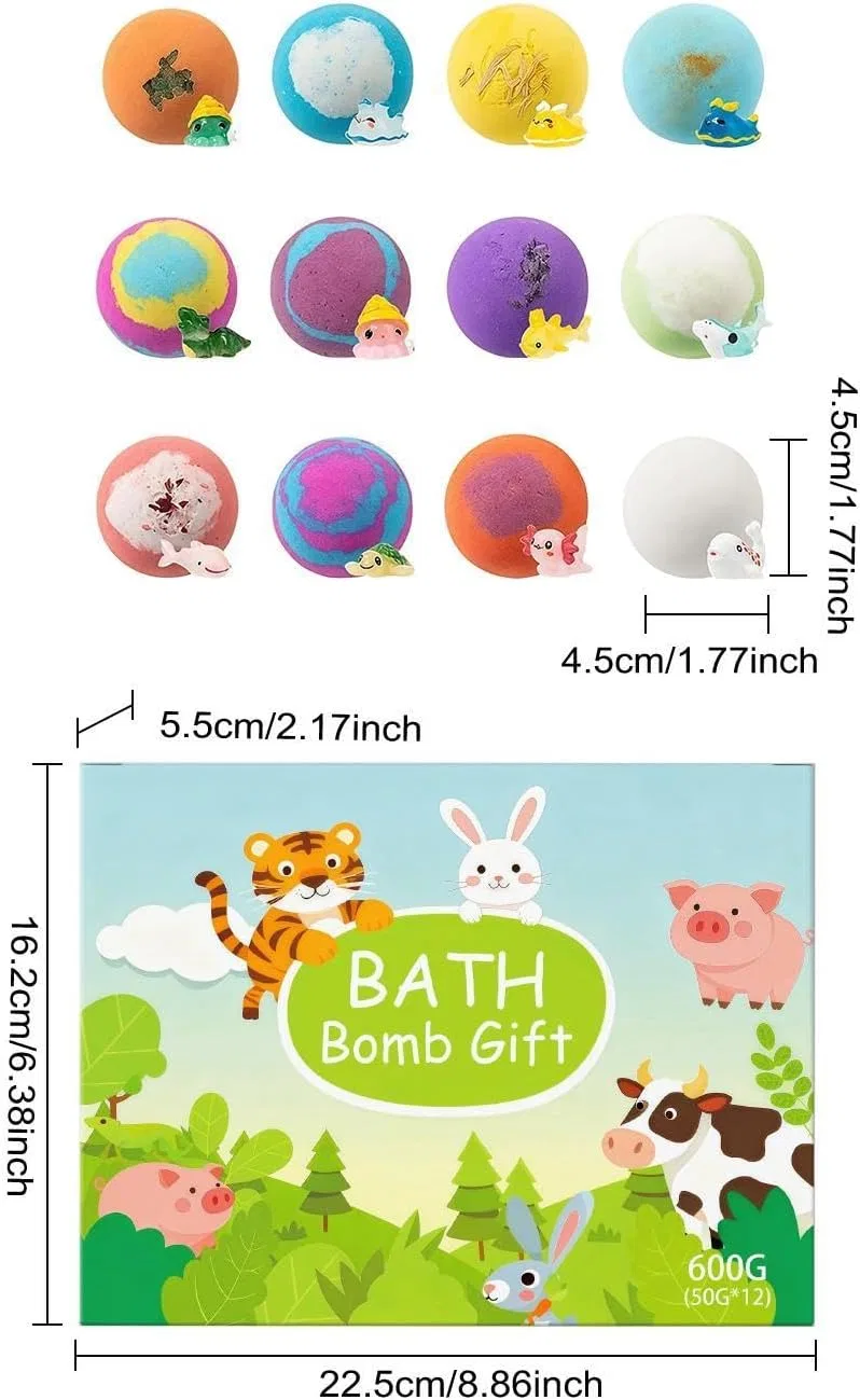 Пена для ванны с игрушкой, 12 шт, мультиколор Generisch — фото 2