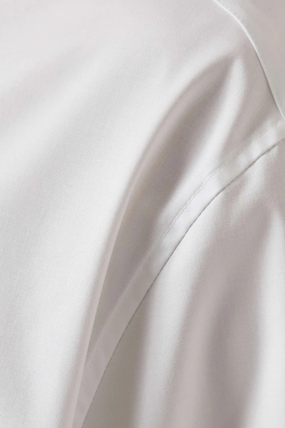 Рубашка прямого кроя из хлопковой смеси Calvin Klein, белый — фото 4