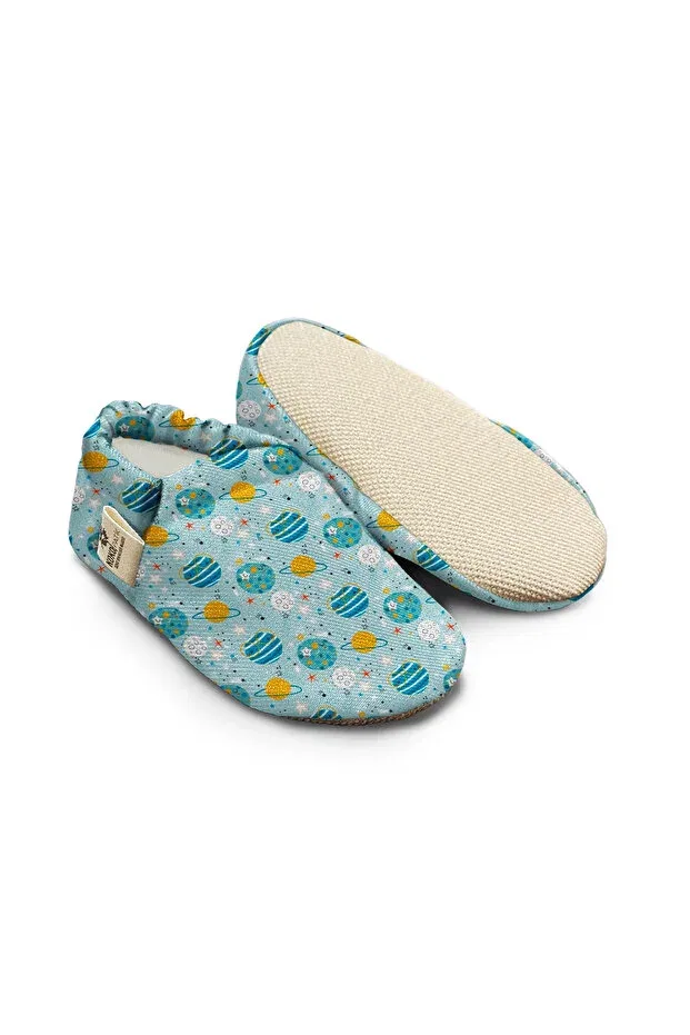 Детские пинетки для новорожденных с принтом Colorful Planets Pattern Kokopatik, Multicolor