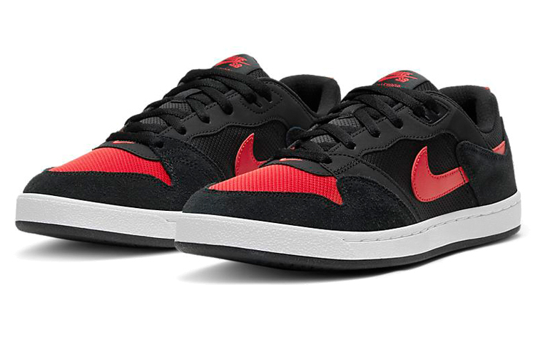Кроссовки для скейтбординга Nike SB Alleyoop, черный/красный — фото 3