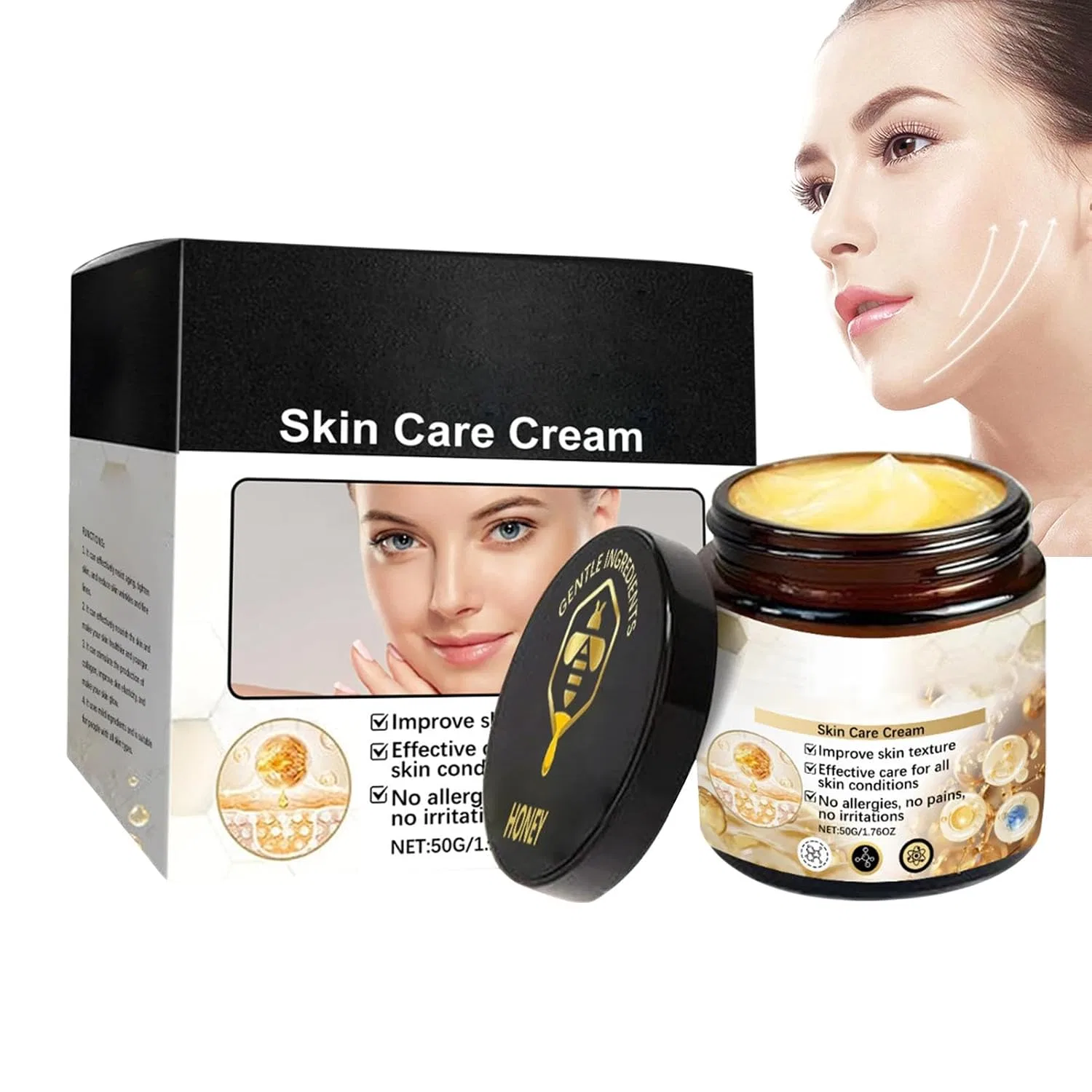 Крем для лица Bee Venom, увлажняющий, лифтинг-эффект, 50 г Generisch