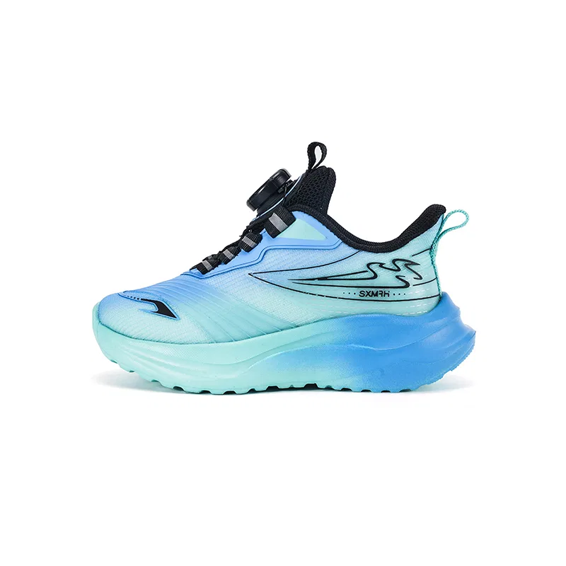 Детские кроссовки для мальчиков с дышащей сеткой Binary, Light Aqua Green — фото 4