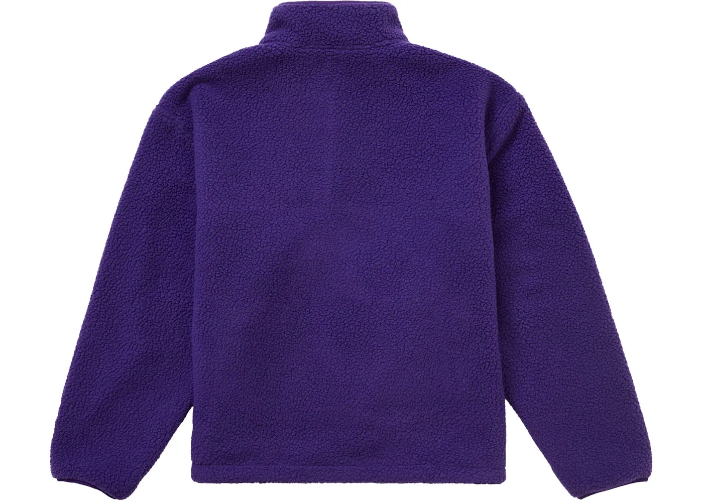 Мужской пуловер на молнии с воротником-стойкой Polartec Shearling Reversible Supreme, Purple — фото 2