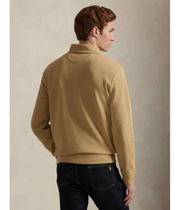 Мужская фетровая куртка с молнией Polo Ralph Lauren, Cammello — фото 3