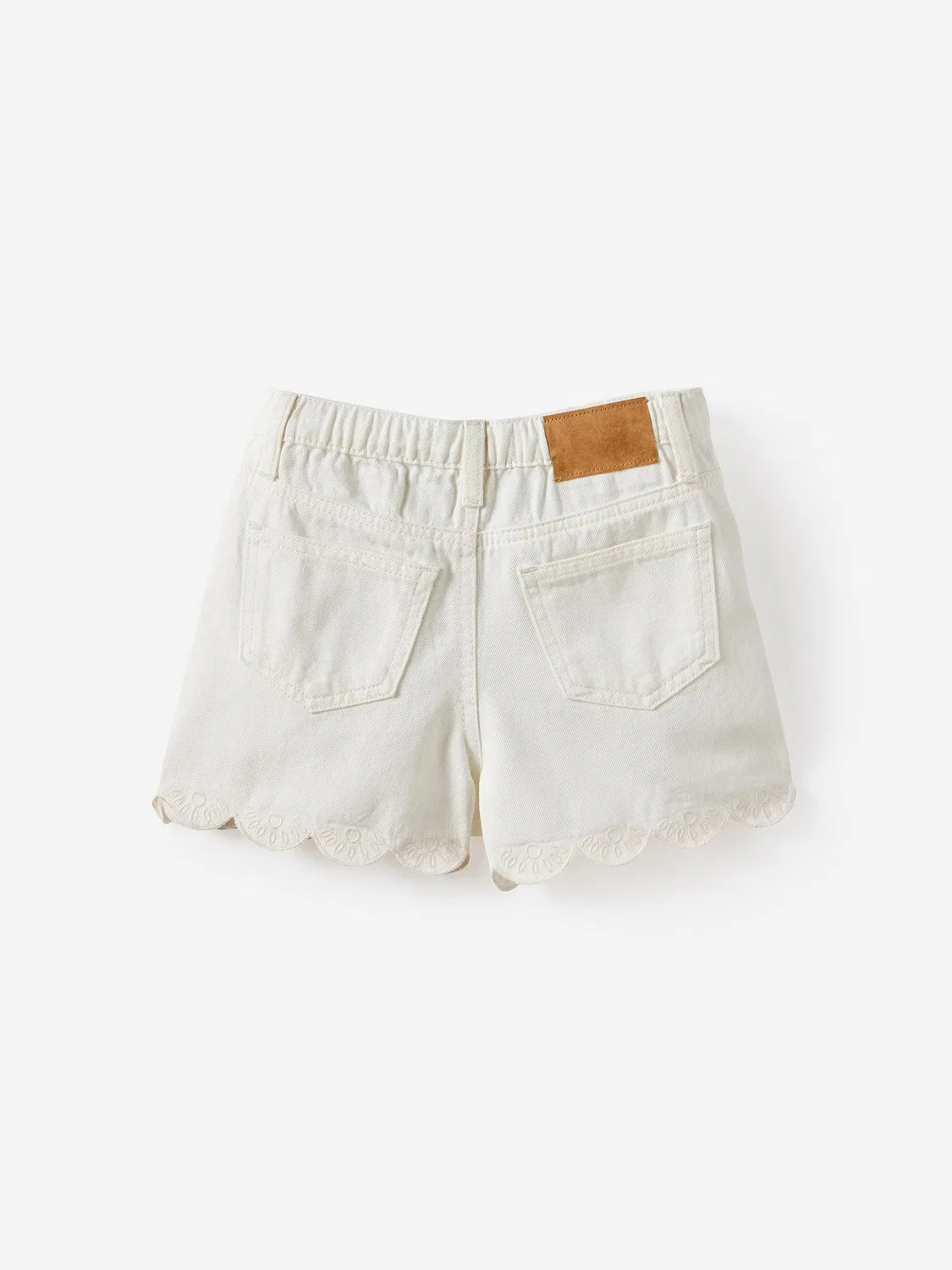 Шорты джинсовые, Snap Front Cotton On, белый — фото 2
