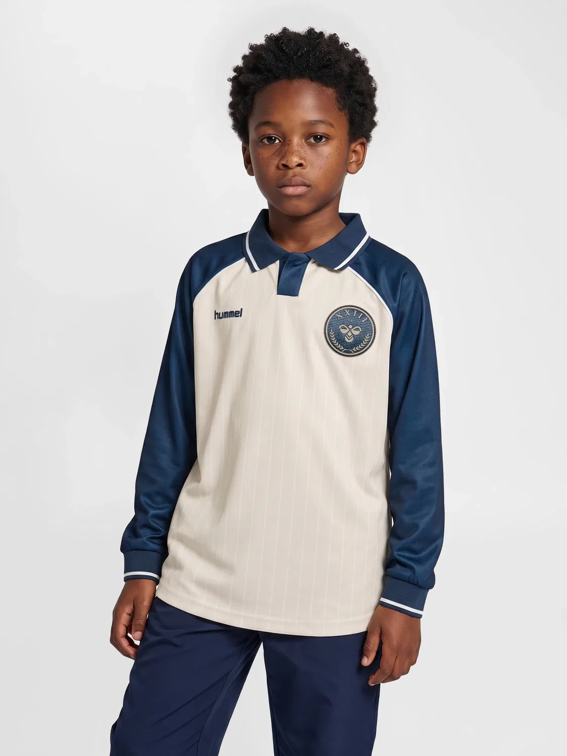 Футболка с длинным рукавом реглан Hmljr Loose Hummel, синий