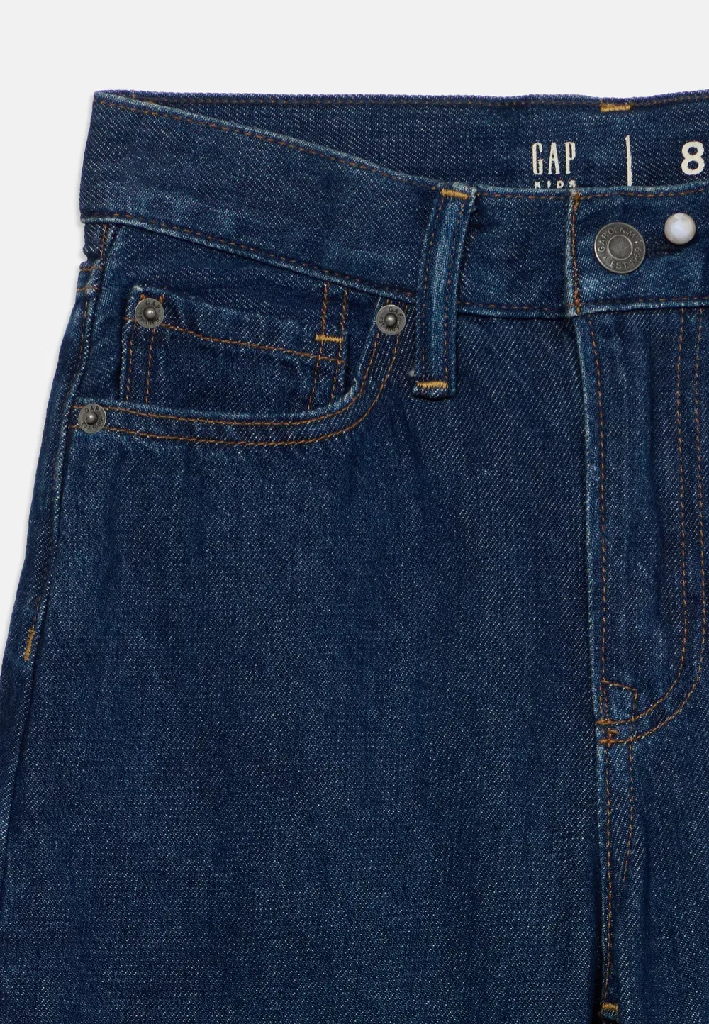 Джинсы свободного кроя Gap, Dark Wash — фото 3