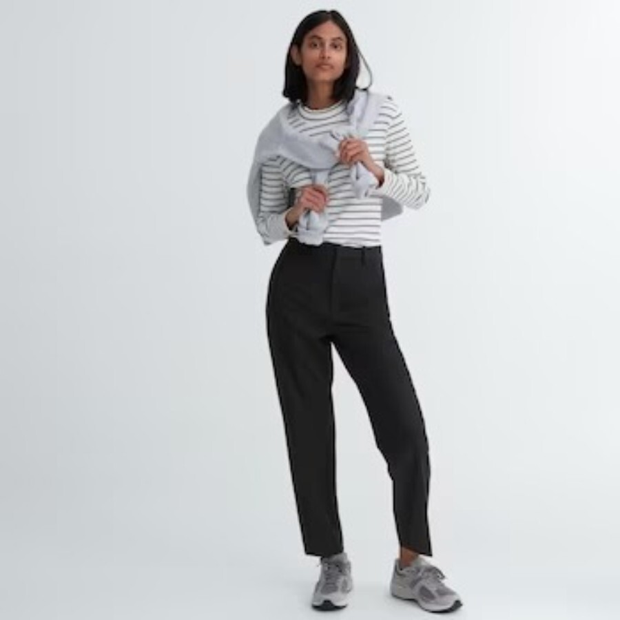

Брюки Uniqlo женские прямые, черный