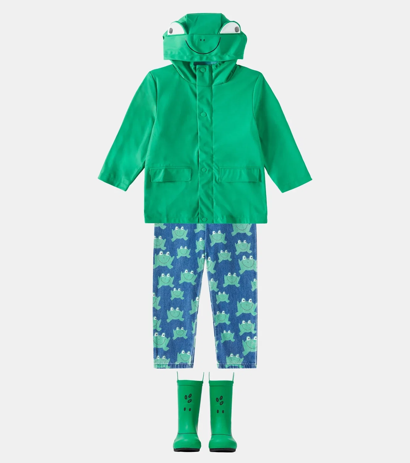 Свитшот хлопковый с принтом Stella Mccartney Kids, белый — фото 2