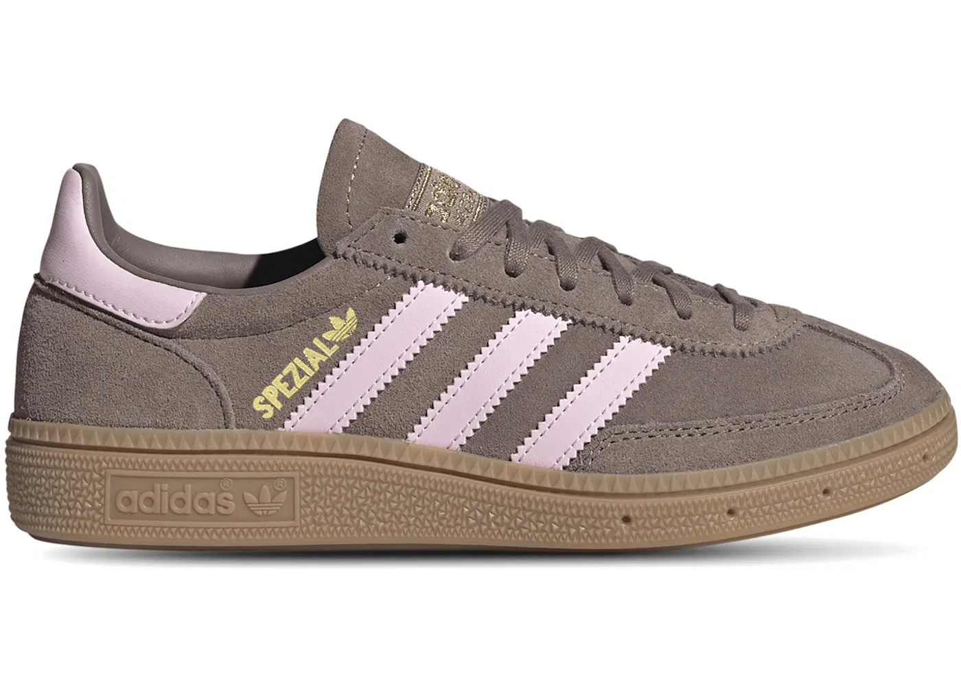Детские кеды Lifestyle Adidas Handball Spezial, Trace Brown Clear Pink Gum