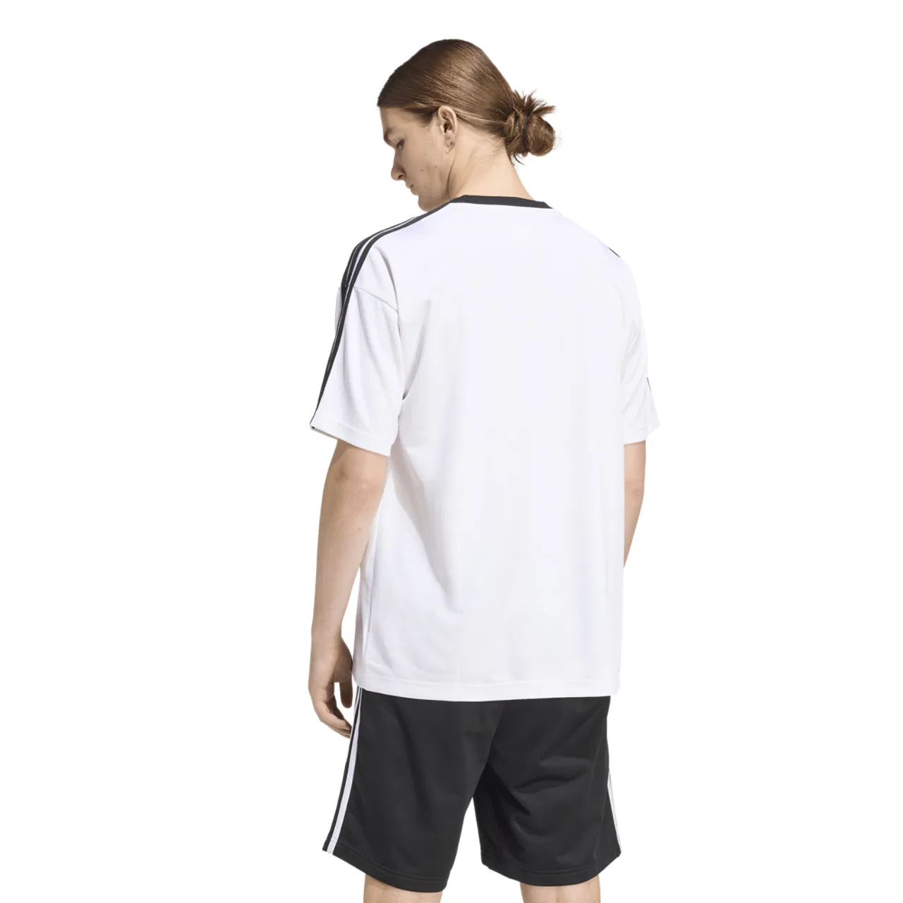 Мужская джерси Jacquard Adidas, белый/черный — фото 2